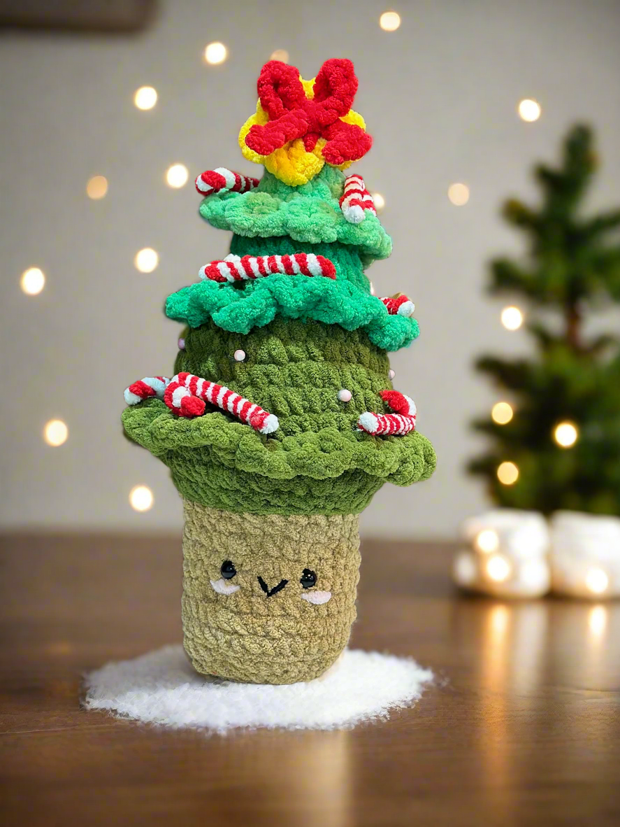 Handmade Layered Crochet Christmas Tree