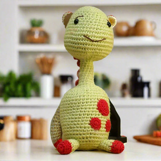 Handmade Crochet Dinosaur Plush Toy