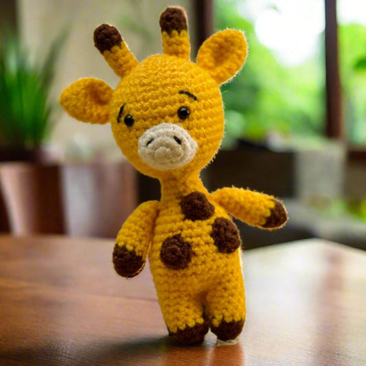 Handmade Crochet Giraffe Plush Toy